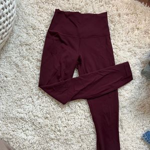 Lululemon Wunder Under leggings 25”